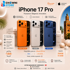 Apple iPhone 17 Pro 256Go _ Carte Sim _ Prix MAROC