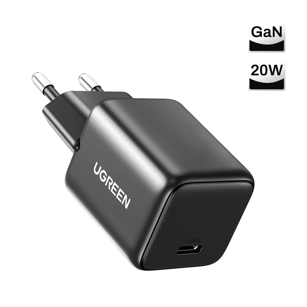 UGREEN GaN 20W chargeur rapide USB-C | PRIX MAROC
